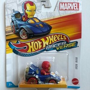 Mattel Hot Wheels Racer Verse Diecast Car: Marvel - Iron Man - BRAND NEW!!